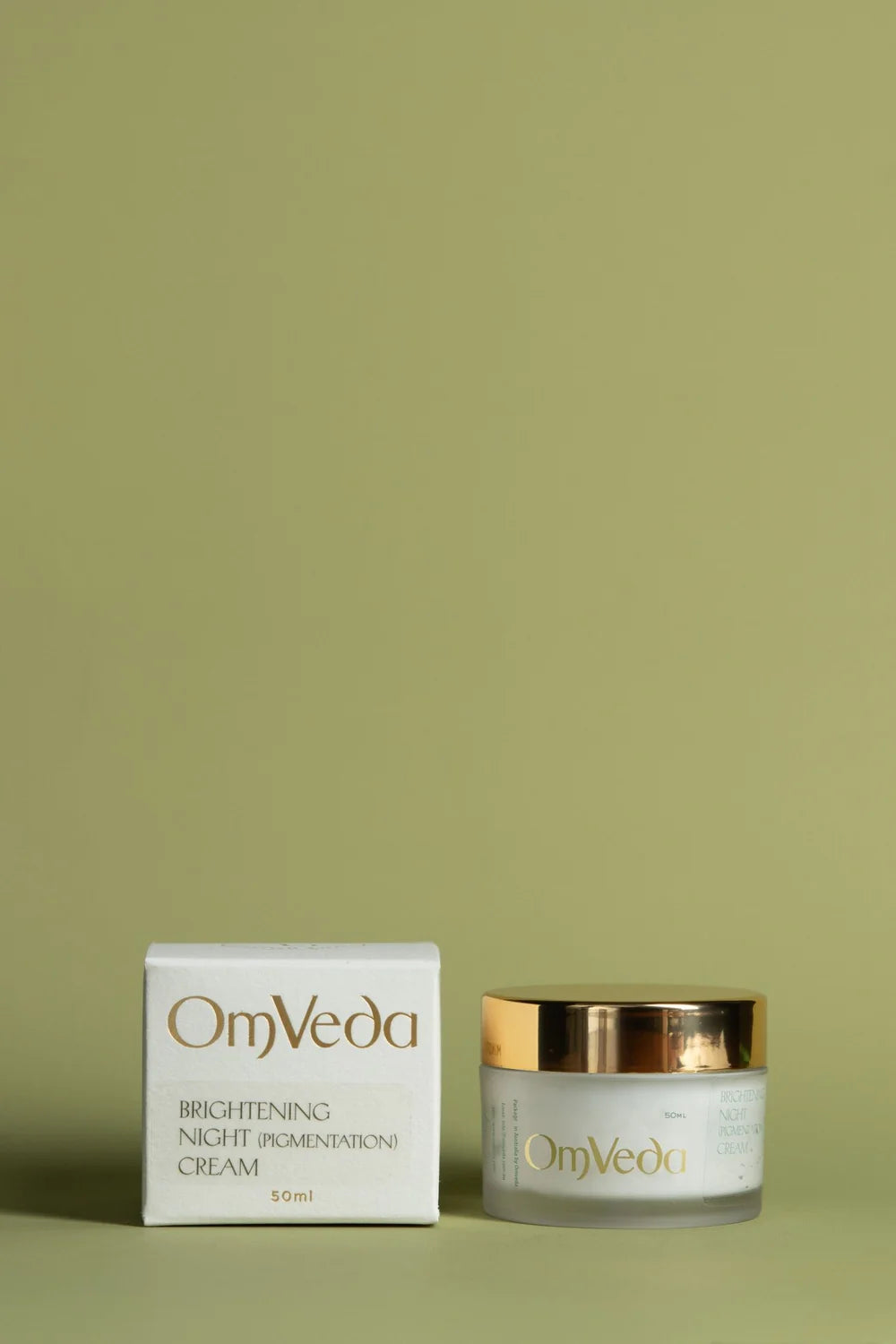 OmVeda Brightening Night Cream | Balancing Overnight Moisture