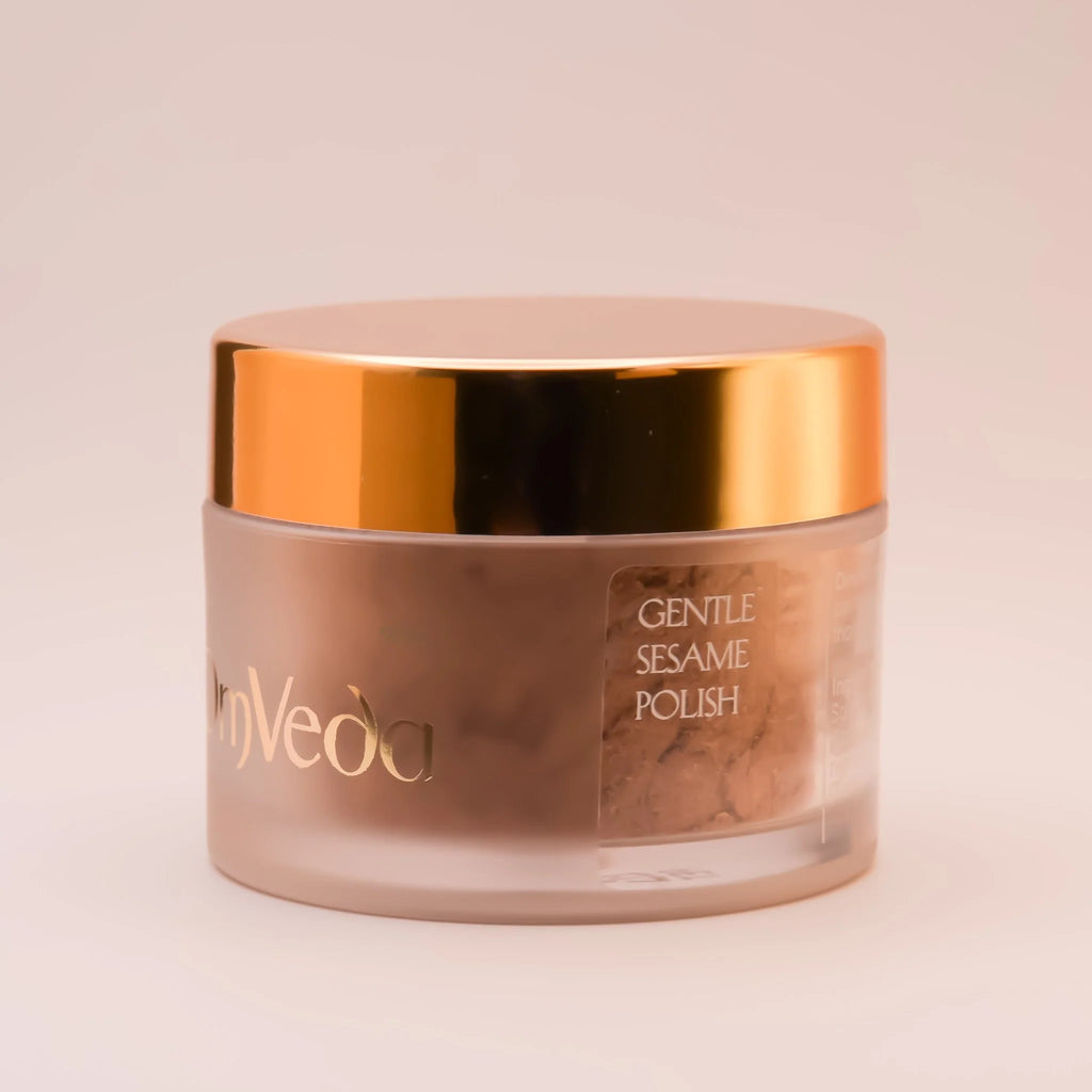 OmVeda Sesame Polish 50ml | Gentle Ayurvedic Facial Exfoliant