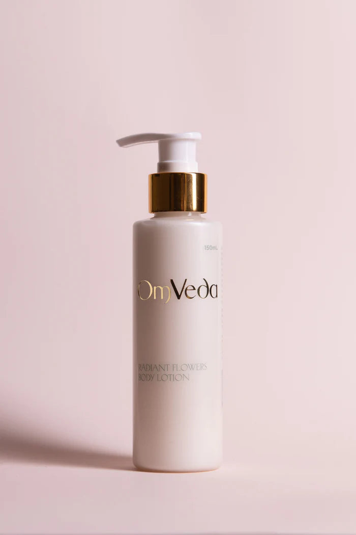 OmVeda Radiant Flowers Body Lotion 150ml